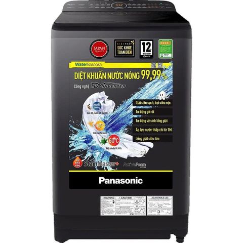 Máy giặt Panasonic Inverter 10.5 kg NA-FD10VR1BV