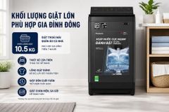 Máy giặt Panasonic Inverter 10.5 kg NA-FJ105X1BV ảnh 4