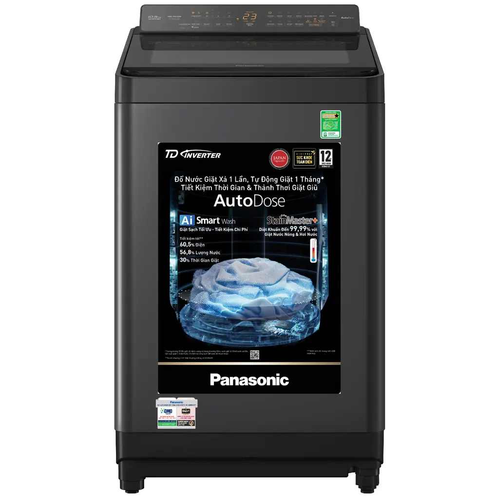 Máy giặt Panasonic Inverter 10.5 kg NA-FD105W3BV