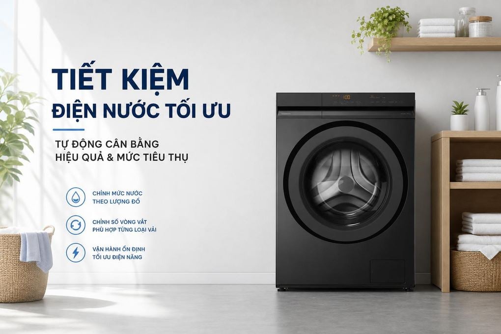 Máy giặt Panasonic NA-22VDG1BVT - chi tiết Máy giặt Panasonic NA-22VDG1BVT - chi tiết