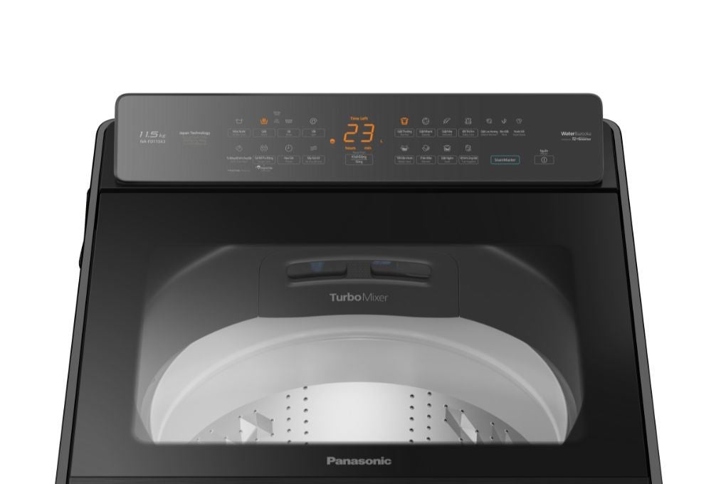 Máy giặt Panasonic NA-FD115X3BV - bảng điều khiển và tiện ích Máy giặt Panasonic NA-FD115X3BV - bảng điều khiển và tiện ích