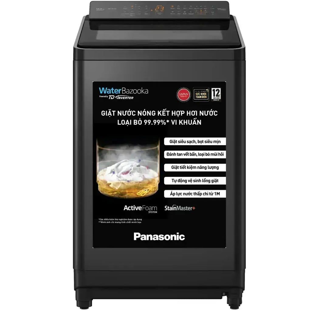 Máy giặt Panasonic Inverter 12.5 kg NA-FD125V3BV