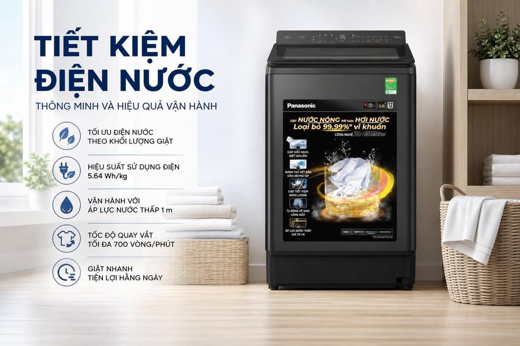 Công nghệ trên máy giặt Panasonic NA-FD145V3BV Công nghệ trên máy giặt Panasonic NA-FD145V3BV