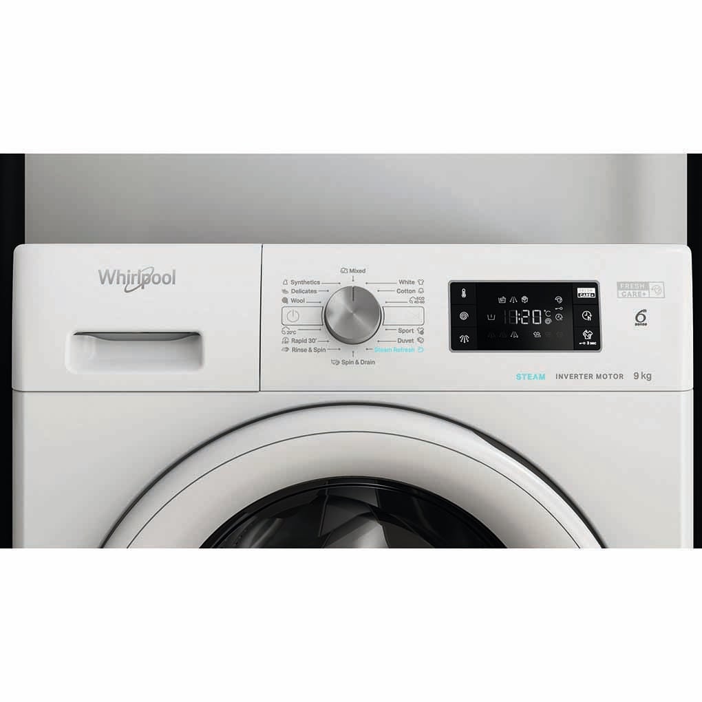 Máy giặt Whirlpool Inverter 9 kg FFB9458WVEE – ảnh 8