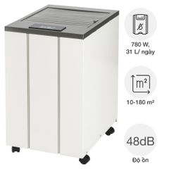 Máy hút ẩm kèm lọc không khí Wood’s LD48Pro+ ảnh 1