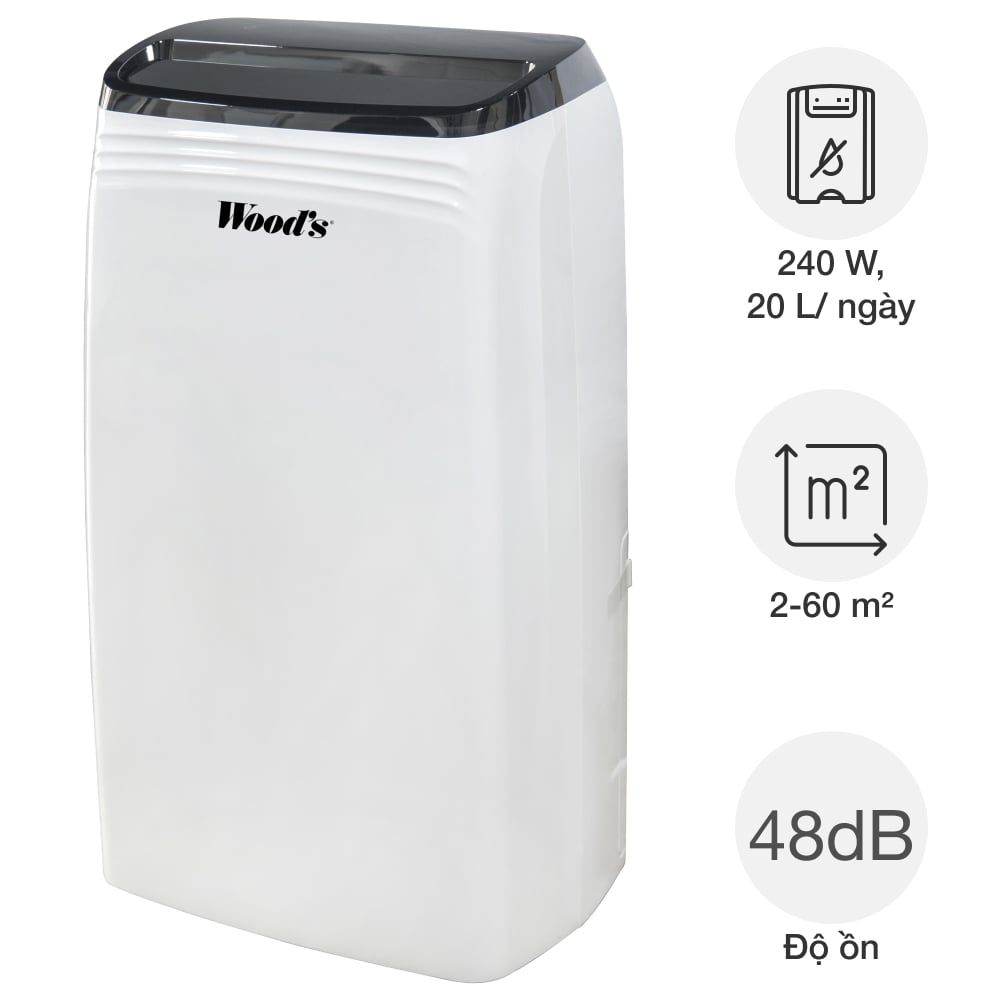 Máy hút ẩm Wood’s MDK21