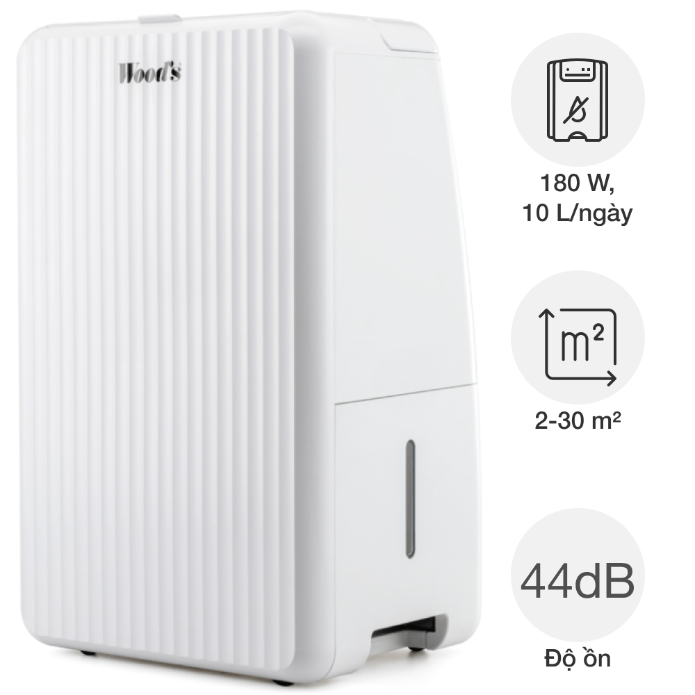 Máy hút ẩm Wood’s MRD10