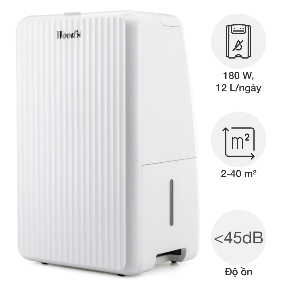 Máy hút ẩm Wood’s MRD14