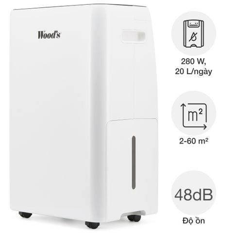 Máy hút ẩm Wood’s MRD20