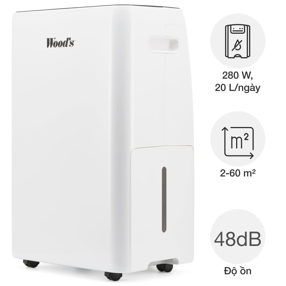 Máy hút ẩm Wood’s MRD20