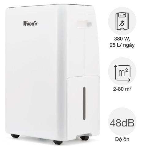 Máy hút ẩm Wood’s MRD25G