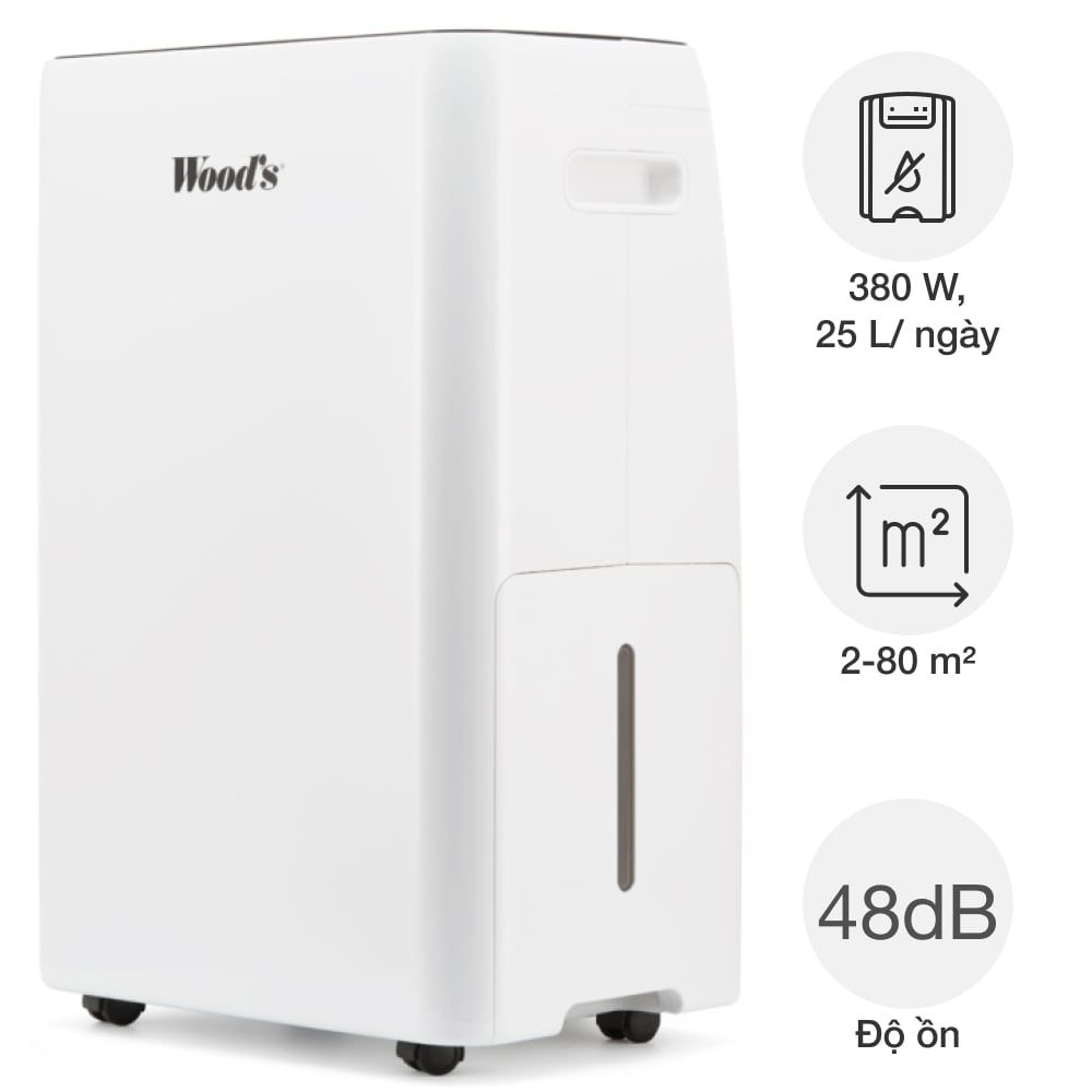 Máy hút ẩm Wood’s MRD25G