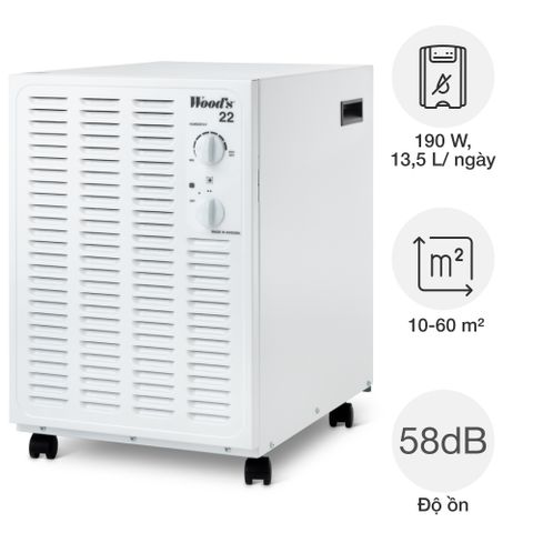 Máy hút ẩm Wood’s SW22FW