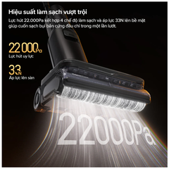 Máy hút bụi cầm tay Roborock F25 Ultra Đen ảnh 2