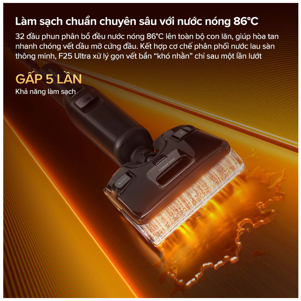 Máy hút bụi cầm tay Roborock F25 Ultra Đen – ảnh 6