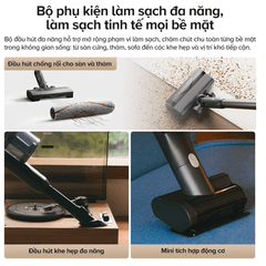 Máy hút bụi cầm tay Roborock H60 Ultra Đen ảnh 5
