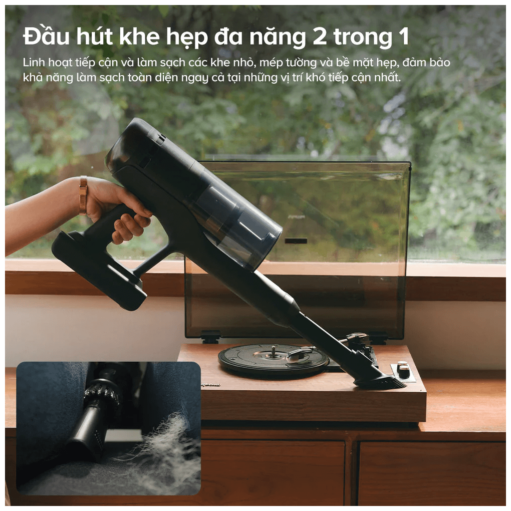 Máy hút bụi cầm tay Roborock H60 Ultra Đen – ảnh 7