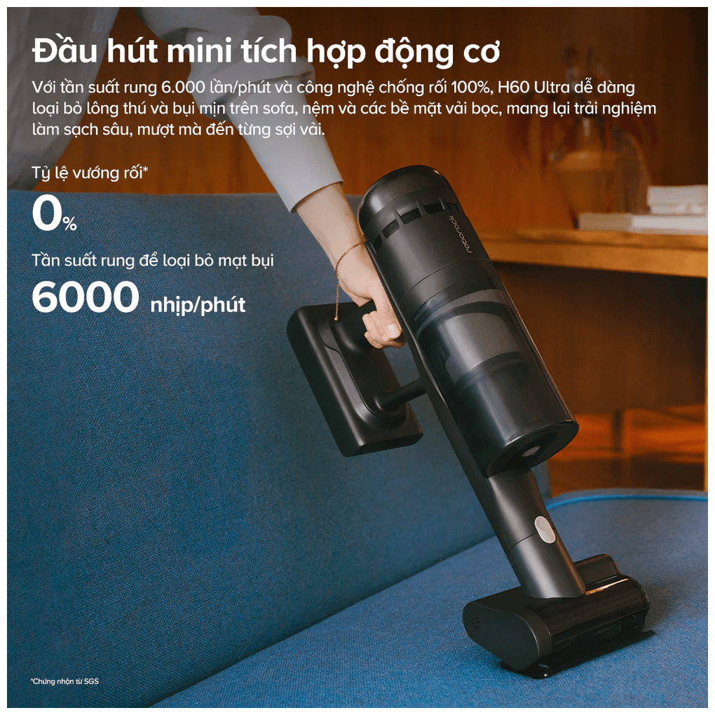 Máy hút bụi cầm tay Roborock H60 Ultra Đen – ảnh 8