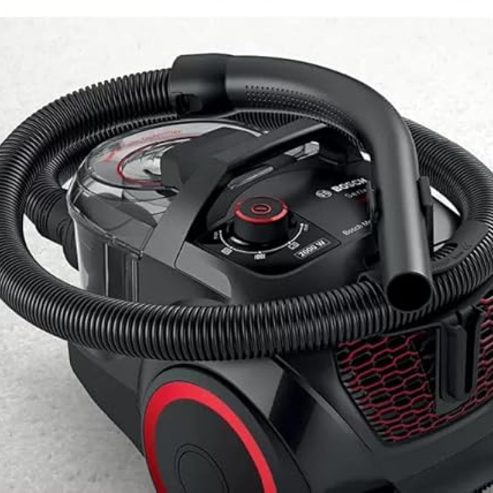 Êm khoảng 76 dB – Máy hút bụi Bosch BGS21WPOW dạng hộp ProPower Black Series 4