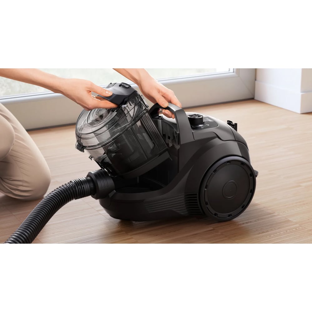 Máy hút bụi Bosch BGS21WX100 dạng hộp Series 4 trong không gian sống