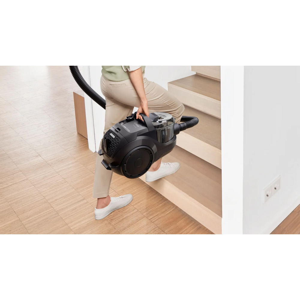 5 mức hiệu suất hút – Máy hút bụi Bosch BGS21WX100 dạng hộp Series 4