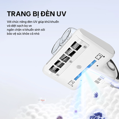 Máy hút bụi đệm giường cầm tay AQUA AQS-CMP105R(W)-VN ảnh 6