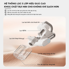 Máy hút bụi đệm giường Aqua ASM-Y201(W) - Màu Trắng ảnh 7