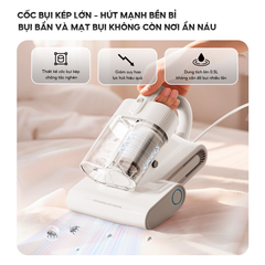 Máy hút bụi đệm giường Aqua ASM-Y201(W) - Màu Trắng ảnh 8
