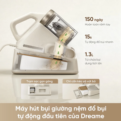 Máy hút bụi ga giường Dreame D20 Aura ảnh 6
