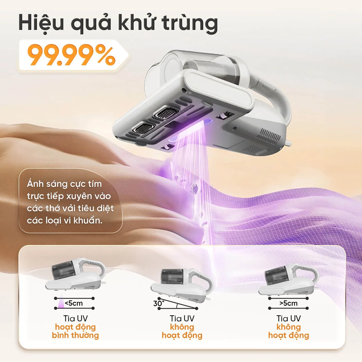 Máy hút bụi giường nệm Masuto MSDREAMER – ảnh 4