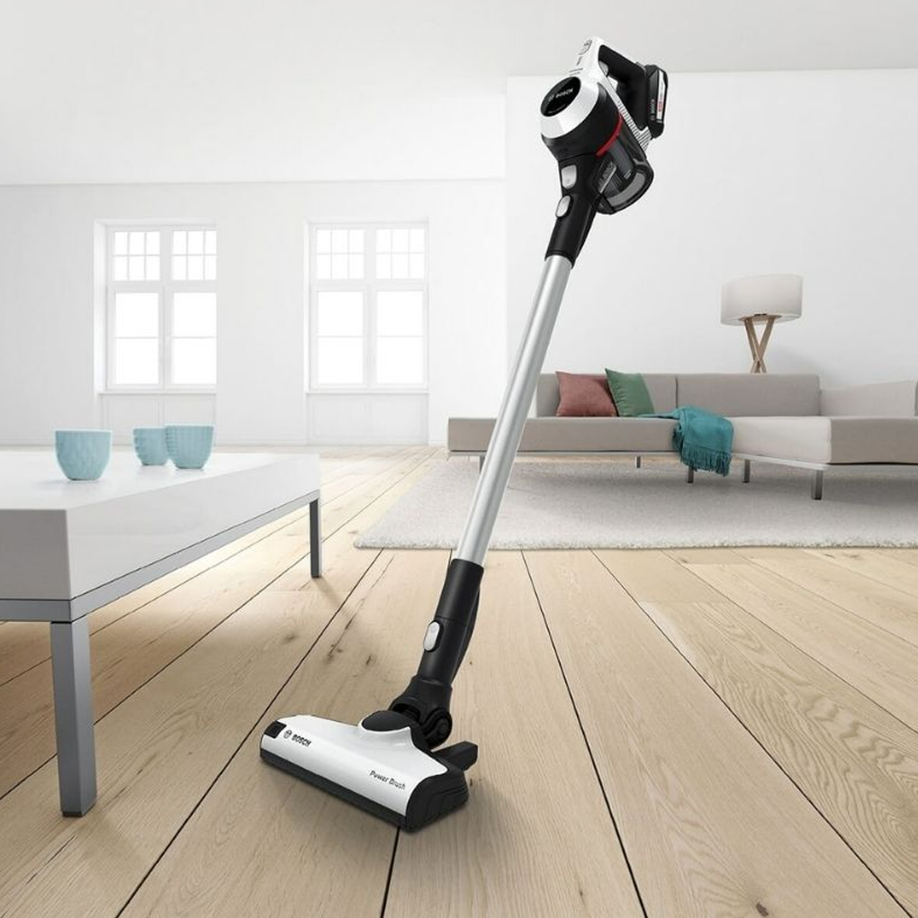 Máy hút bụi Bosch BCS61113 không dây trong không gian sống