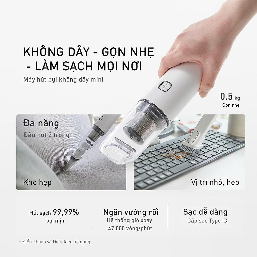 Máy hút bụi không dây Panasonic MC-HC10WN46 – ảnh 7