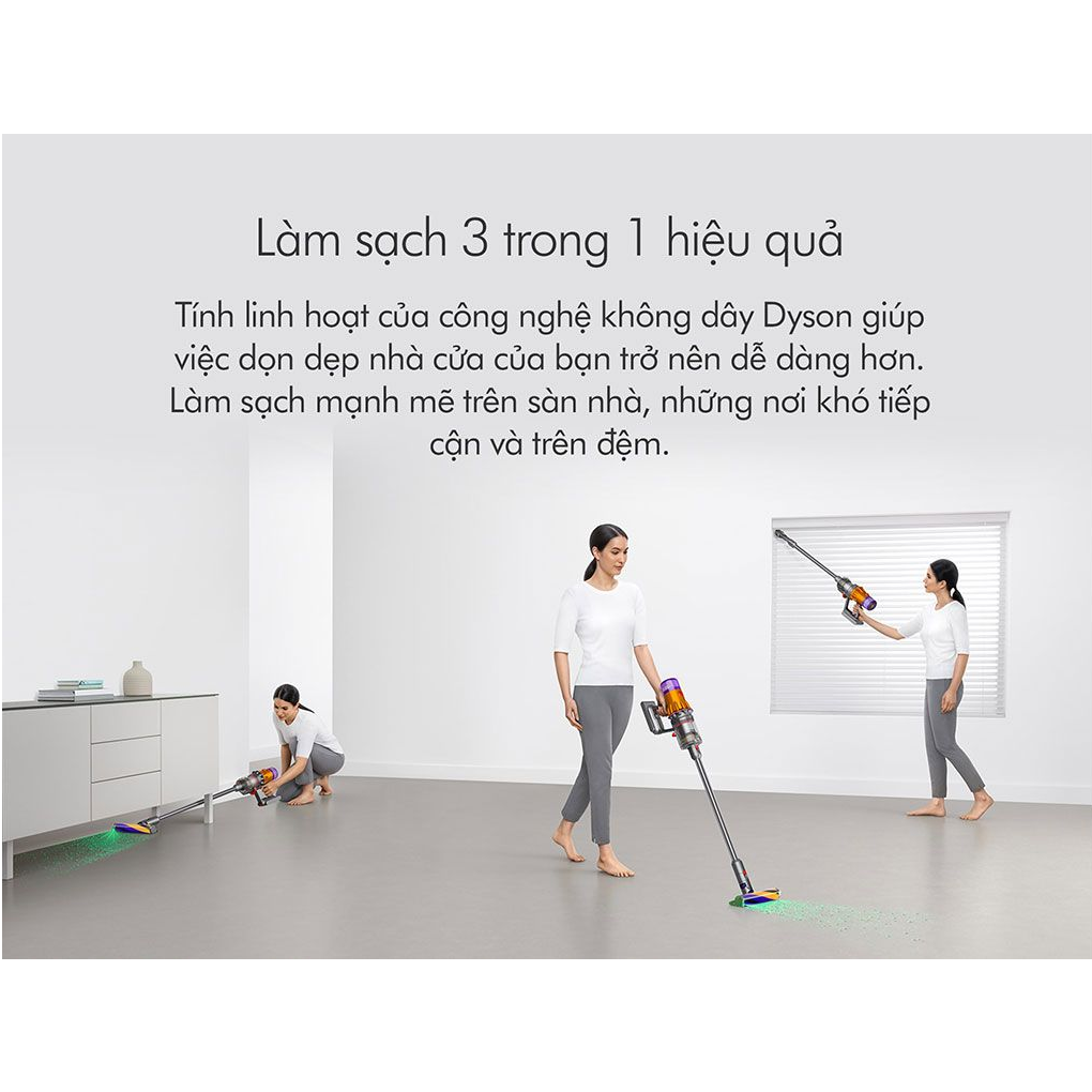 Máy hút bụi không dây Dyson SV46 V12 Detect Slim Absolute – ảnh 3