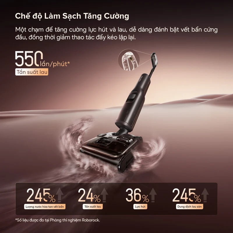 Máy hút bụi lau sàn Roborock F25 Pro Turbo – ảnh 8