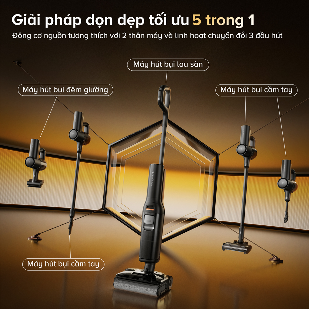 Máy hút bụi lau nhà cầm tay Roborock F25 ACE Combo – ảnh 5