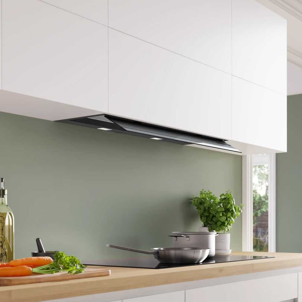 EcoSilence Drive êm ái – Máy hút mùi Bosch DBB97DP60 âm tủ series 6 Accent Line