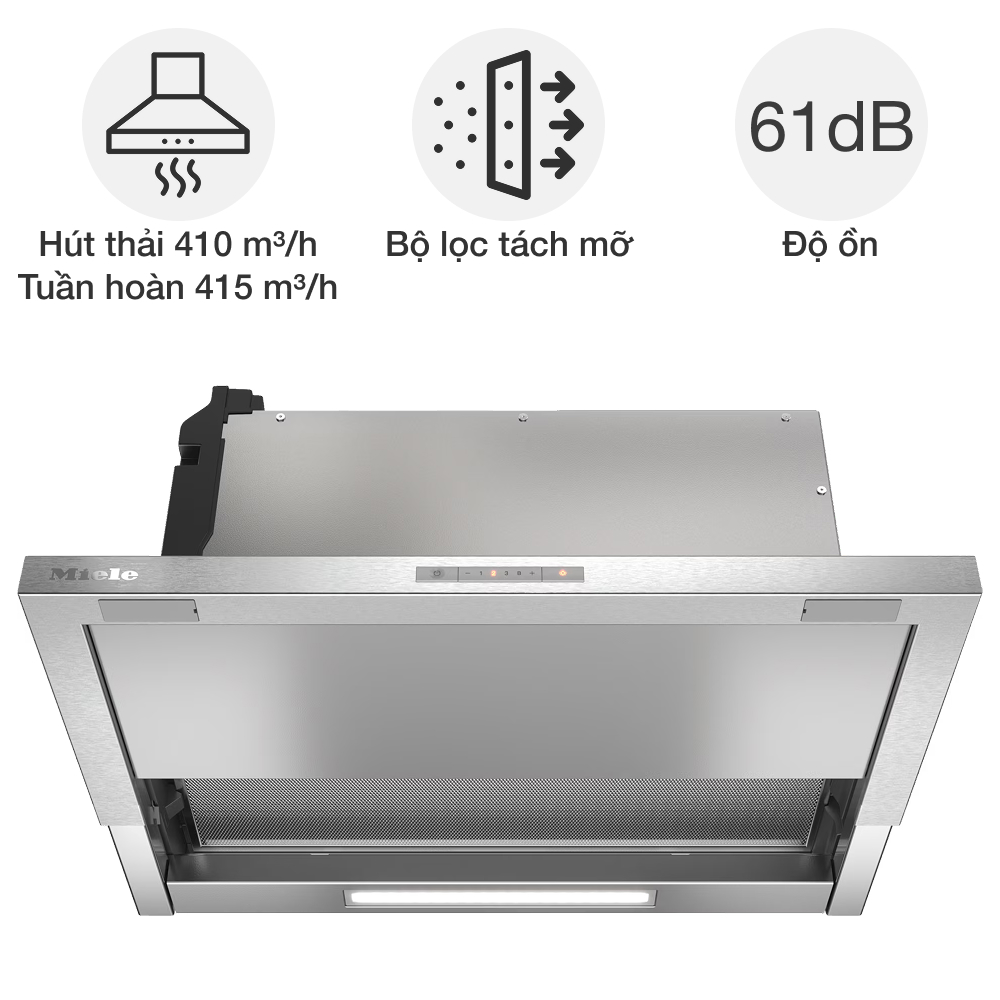 Máy hút mùi âm tủ Miele DAS 2620
