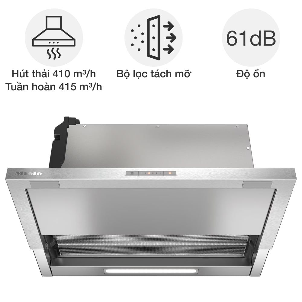Máy hút mùi âm tủ Miele DAS 2620