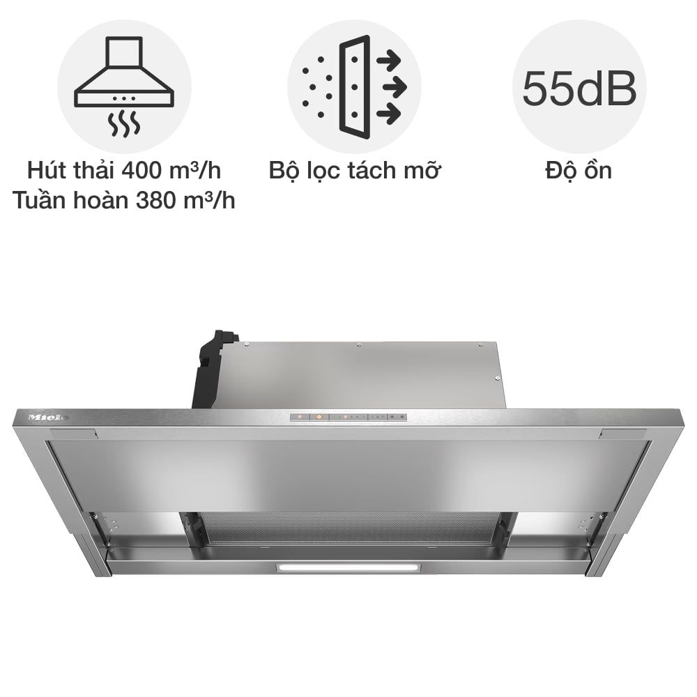 Máy hút mùi âm tủ Miele DAS 4920