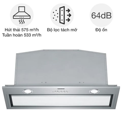Máy hút mùi âm tủ Siemens LB79585M iQ700