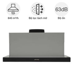 Máy hút mùi âm tủ Smeg KSET66VNE3 Universale
