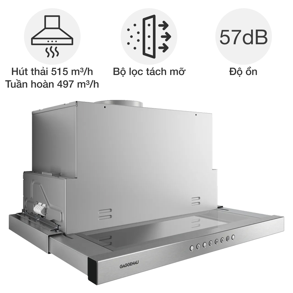 Máy hút mùi áp tường Gaggenau AF210162 series 200