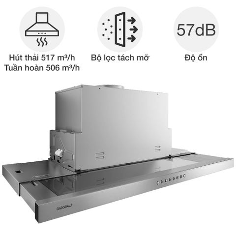 Máy hút mùi áp tường Gaggenau AF210192 series 200