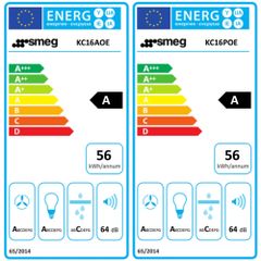 Máy hút mùi áp tường Smeg Cortina KC16 ảnh 7