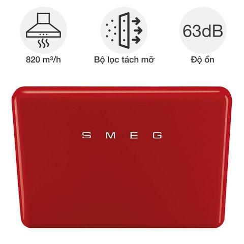 Máy hút mùi áp tường Smeg KFAB75 50’s Style