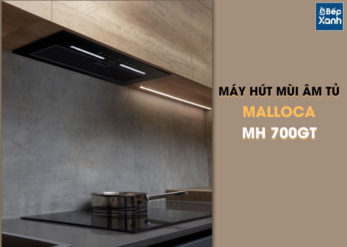 Máy hút mùi âm tủ Malloca MH 600GT/ Màu đen/ Dạng Hidden - Sức hút 850 m³/h, độ ồn chỉ 52 dB Máy hút mùi âm tủ Malloca MH 600GT/ Màu đen/ Dạng Hidden - Sức hút 850 m³/h, độ ồn chỉ 52 dB