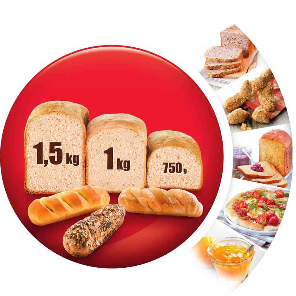 Máy Làm Bánh Mì Moulinex OW6101 1,5kg – ảnh 7