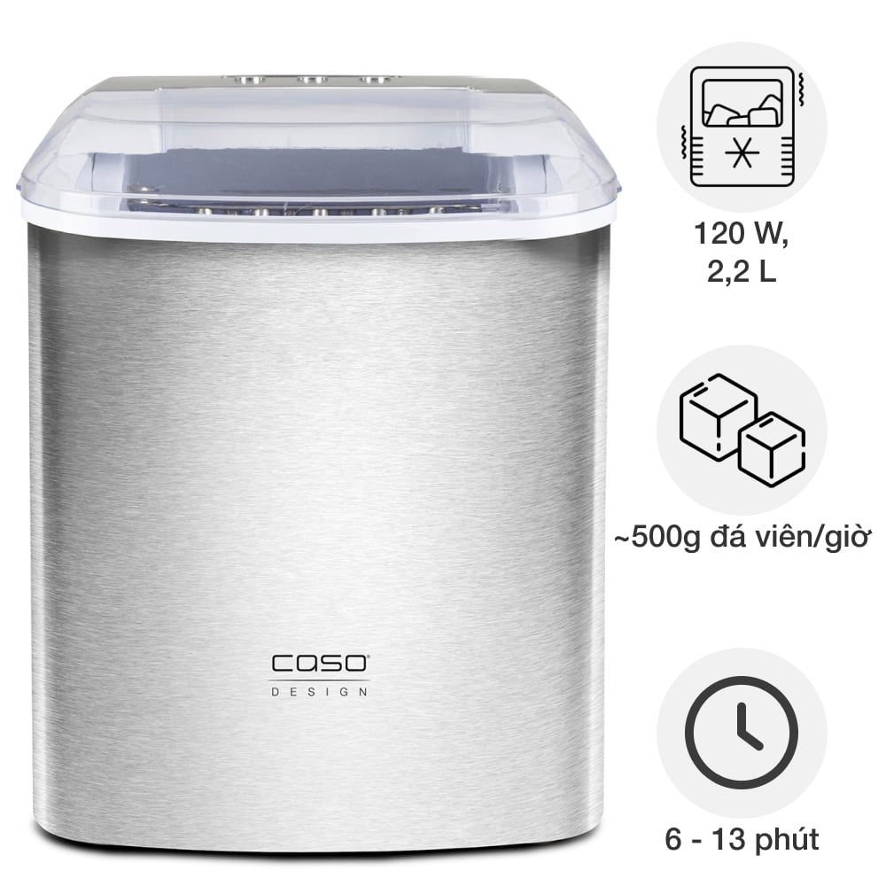 Máy làm đá Caso 3302 IceChef Pro