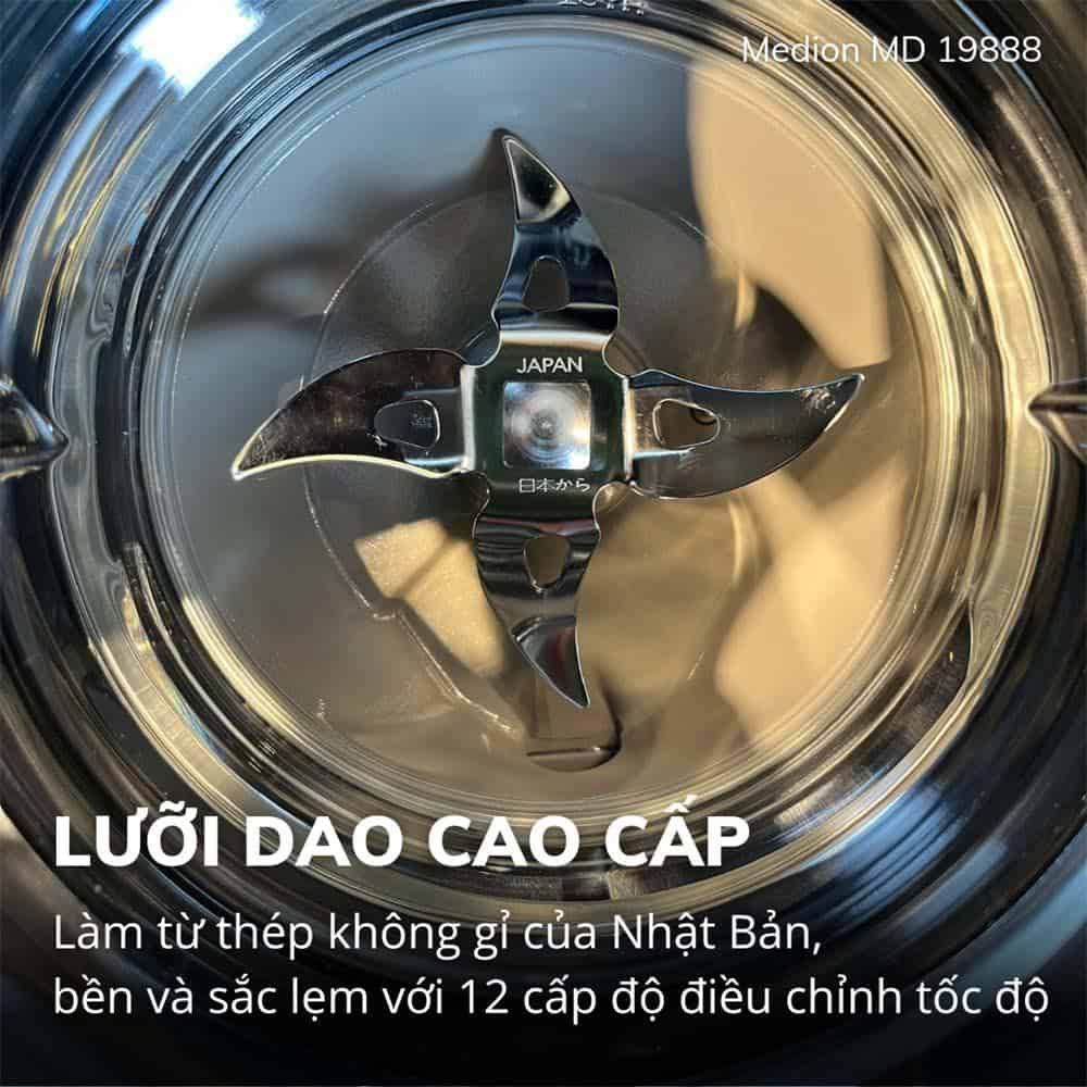 Máy Làm Sữa Hạt Tự Động Medion MD 19888 – ảnh 6