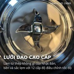Máy Làm Sữa Hạt Tự Động Medion MD 19888 ảnh 6